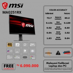MSI GAMING MAG251RX 240 HZ