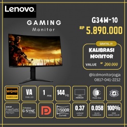 LENOVO G34W-10 GAMING ULTRAWIDE 144HZ CURVED 